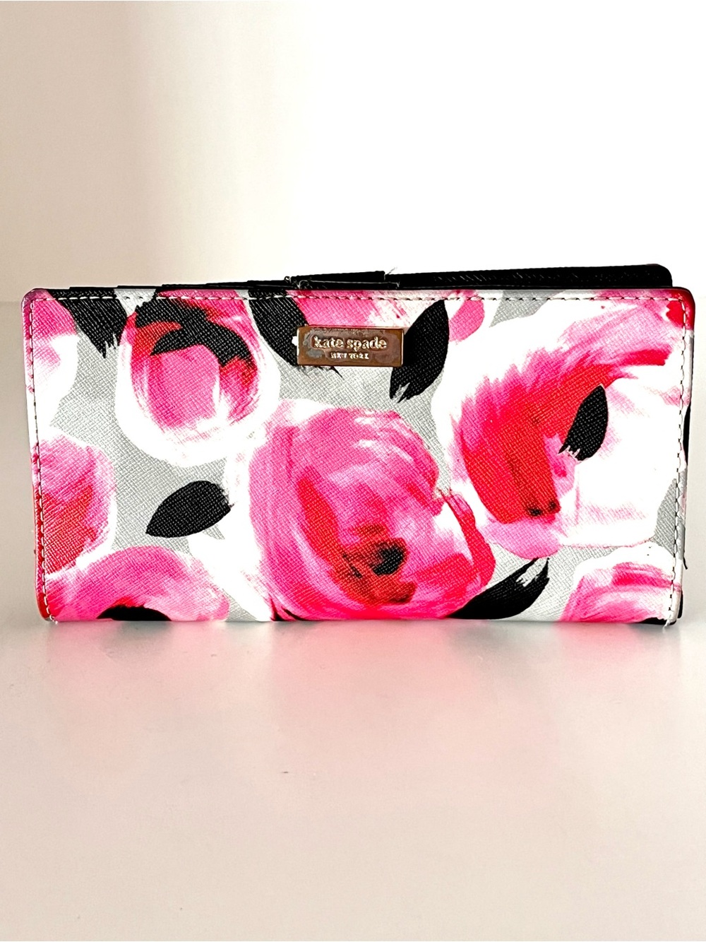 Kate Spade Cedar Street Rose Lacey Continental Wallet